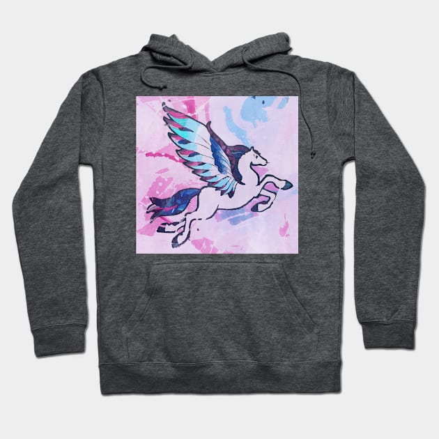 Pegasus Hoodie by xxtinastudio